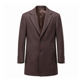 wool-blend overcoat