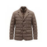 Wool-blend Down Blazer
