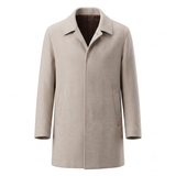 wool-blend trench coat