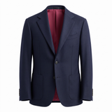 wool single-breasted blazer