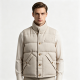 Wool-blend Down Vest
