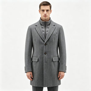 Wool overcoat