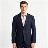 wool single-breasted blazer